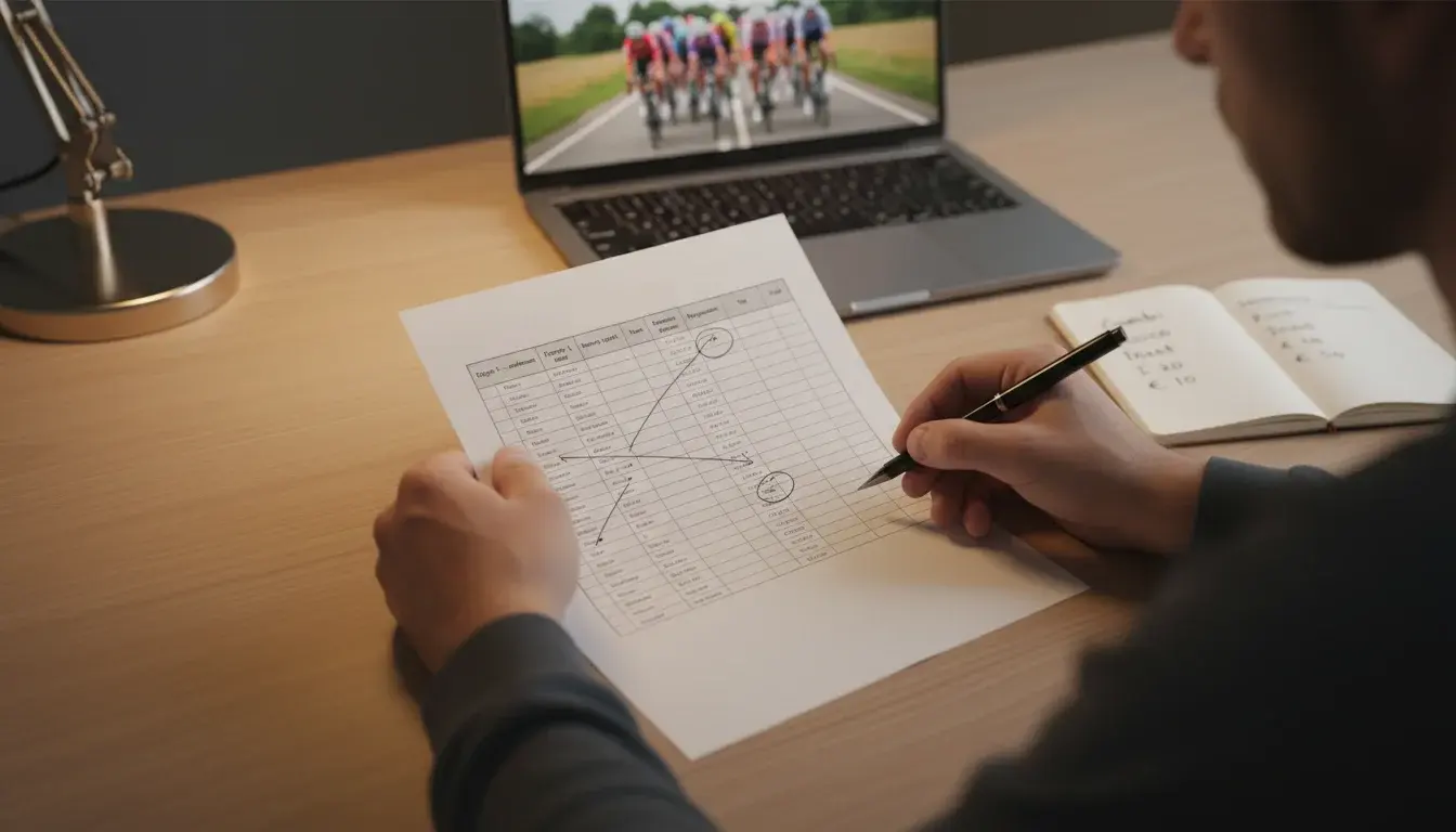 Combinatieweddenschappen Tour de France wielrennen